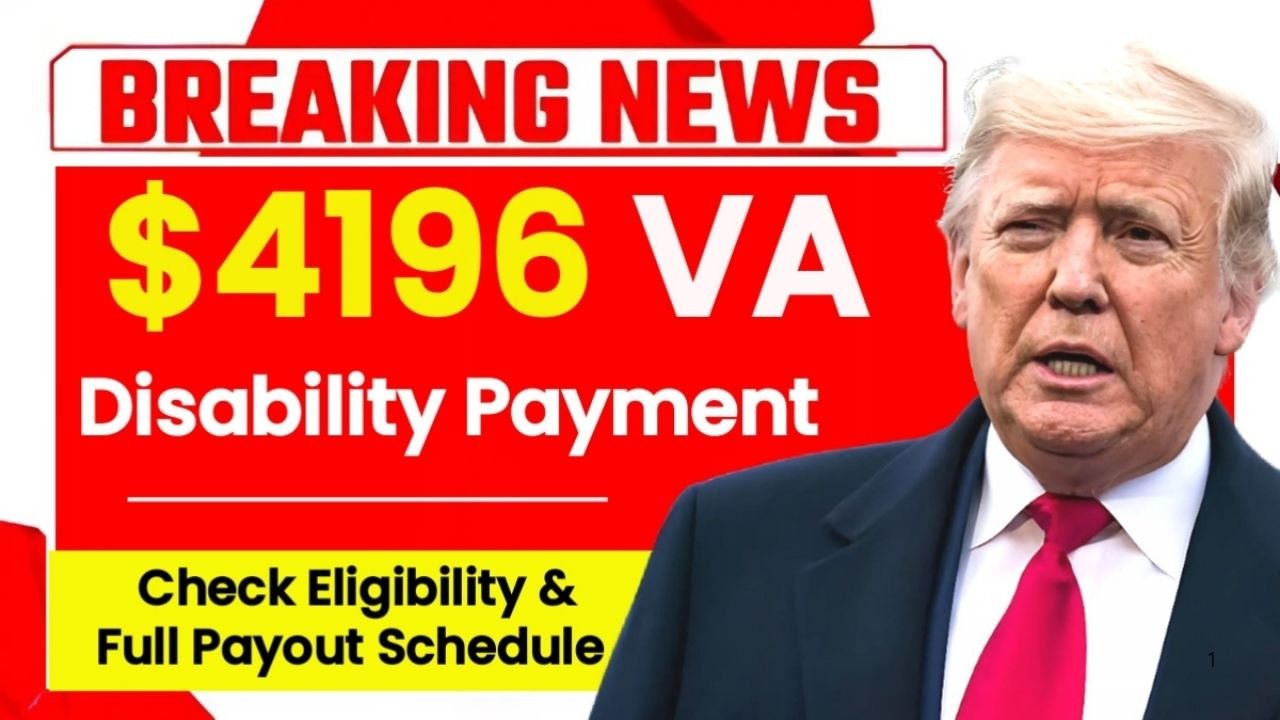 $4,196 VA Disability Payment August 2025 – Eligibility, New Rates & Full Payout Schedule