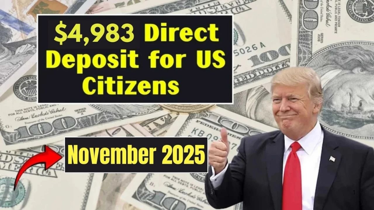 IRS $4,983 Direct Deposit Coming in November 2025? Here’s the Real Story, Eligibility & Payment Dates